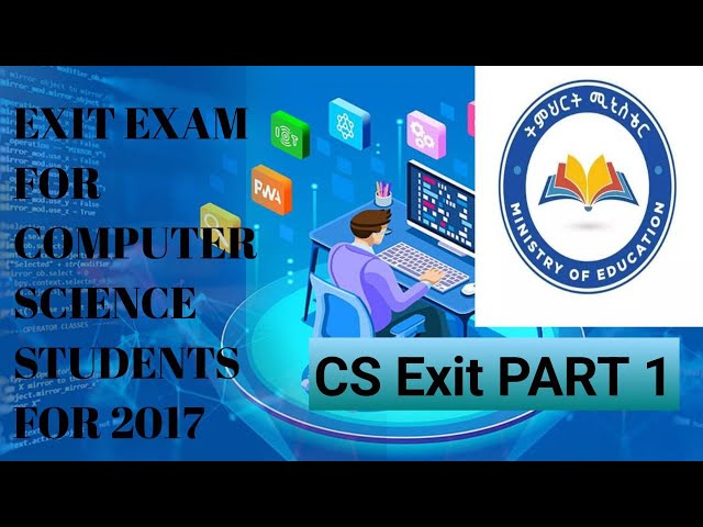 Computer Science Exit Exam 2017 Part one (1)