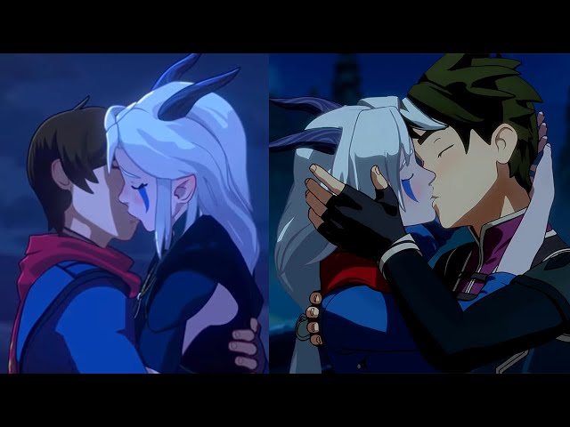 Callum and Rayla being in love for AN HOUR | The Dragon Prince S1-7