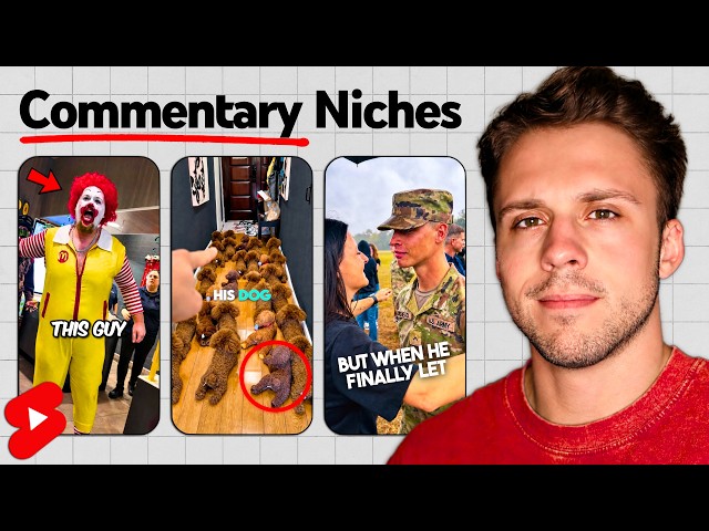 10 VIRAL Commentary Niches for YouTube Shorts
