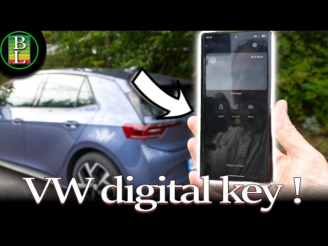 VW ID.3 Neo DIGITAL KEY - Setup and how it works !