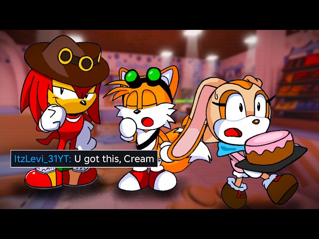 Knuckles Tails and Cream Play Random Games | Compilation