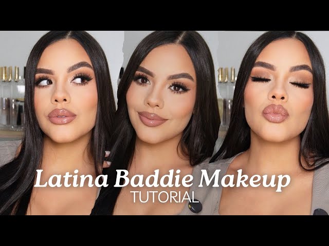 Latina Baddie Makeup Tutorial - tutorial paso a paso