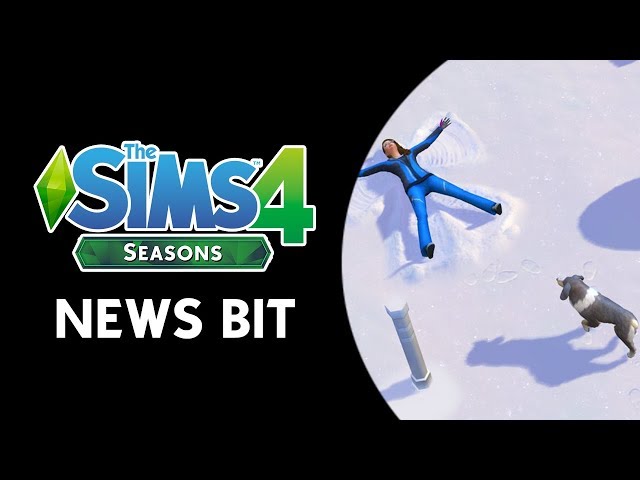 The Sims 4 News Bit: UPCOMING PATCH, SNOW DEPTH, AND MORE! (SEASONS NEWS!)