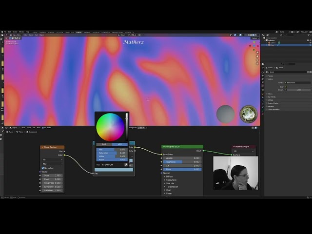 Noise Texture. Blender Mini Tutorial (#9)(S4) #cgi #3dart #blender3d