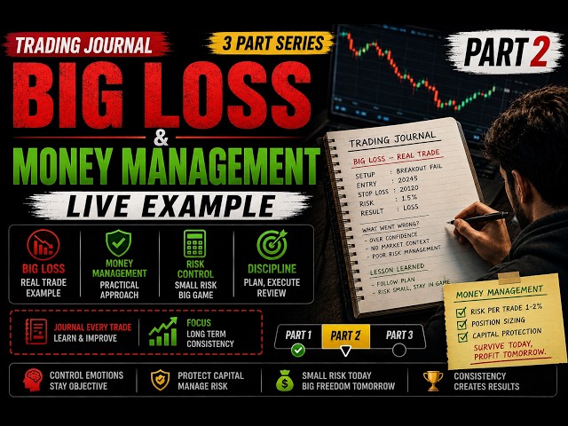 Trading Journal Review (Part 2): Live Losses & Money Management Master Class