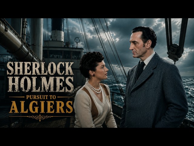 Sherlock Holmes: Persecución en Argel | Basil Rathbone | PELÍCULA DE DETECTIVES A TODO COLOR