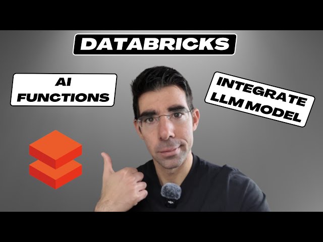 Databricks - Integrate AI functions in your data pipelines