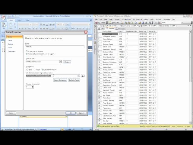 SSRS and SSMS returns different results from same stored procedure