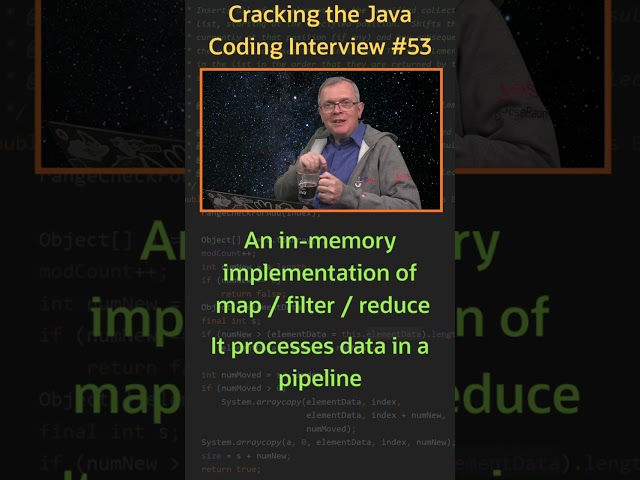 What is a Stream? - Cracking the Java Coding Interview