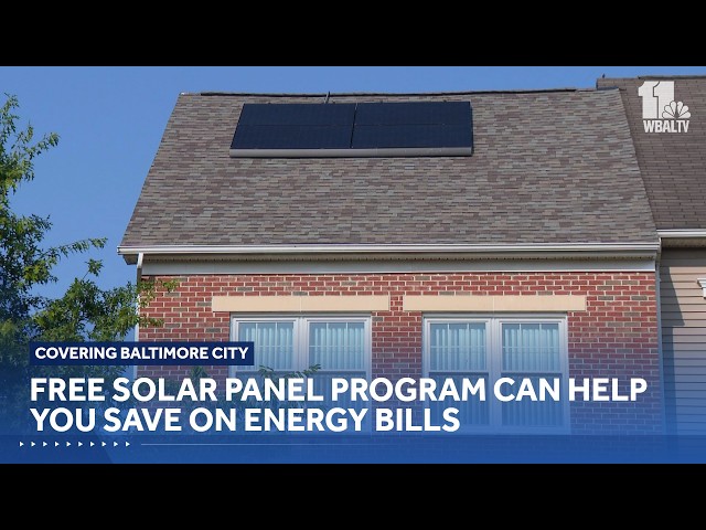 Solar panel program can help you save on energy bills