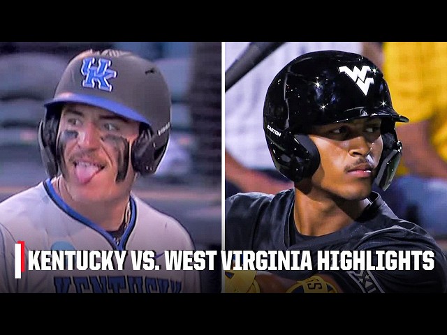 ELIMINATION GAME 🍿 Kentucky vs. West Virginia | Full Game Highlights | ESPN College Baseball