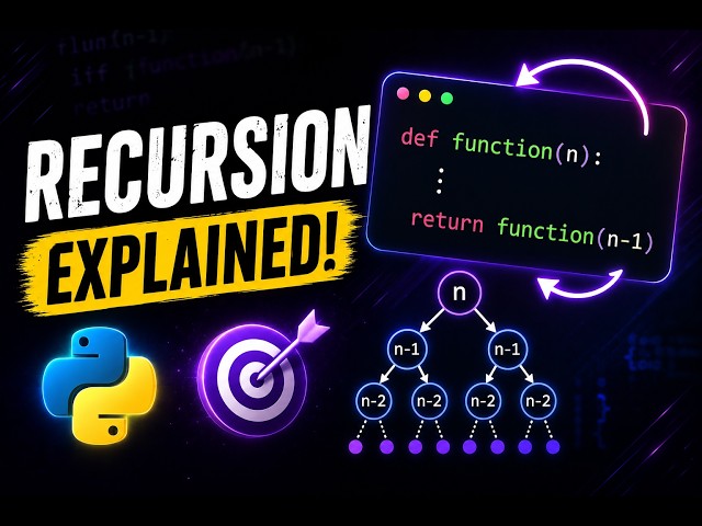 01 Recursion Explained for Beginners | Algorithms Series