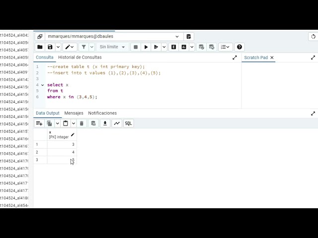 VJ1220 Los nulos y los problemas que nos dan con NOT IN