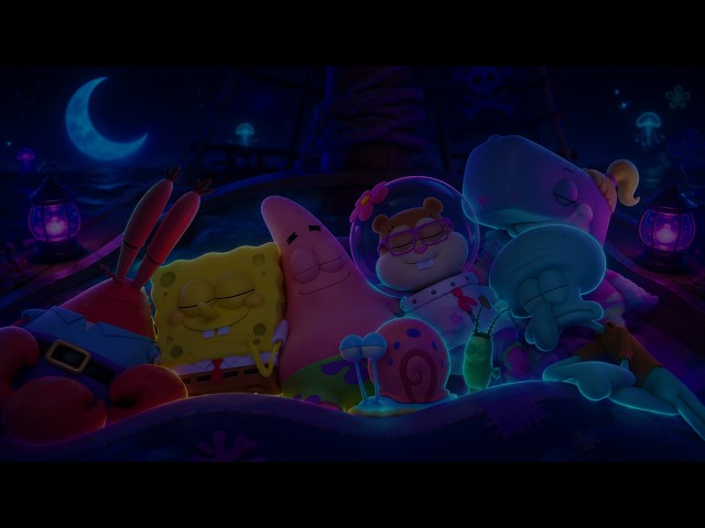 NO ADS | SpongeBob SquarePants Sleep Music 🌙 Deep Sleep in 5 Minutes with Peaceful Piano