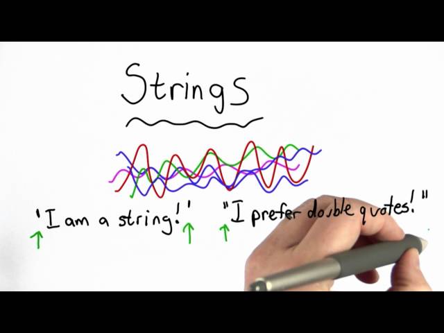Strings - CS101 - Udacity
