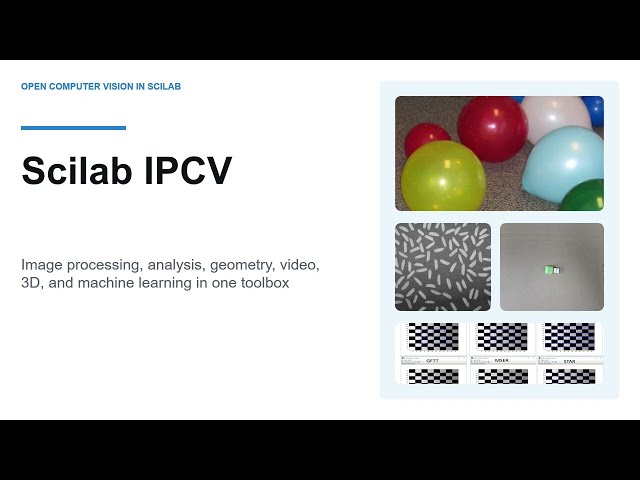 Scilab IPCV Build Week Demo v9