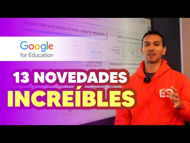 Google for Education in 2025 - 13 Amazing New Features in Google Workspace for Education