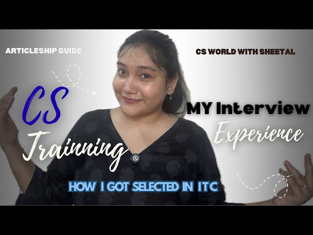 My CS Articleship Interview Experience! 🎯 | Selection Secrets & Tips ✨