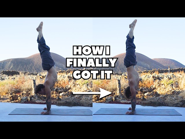 3 Drills to Fix Your Banana Handstand