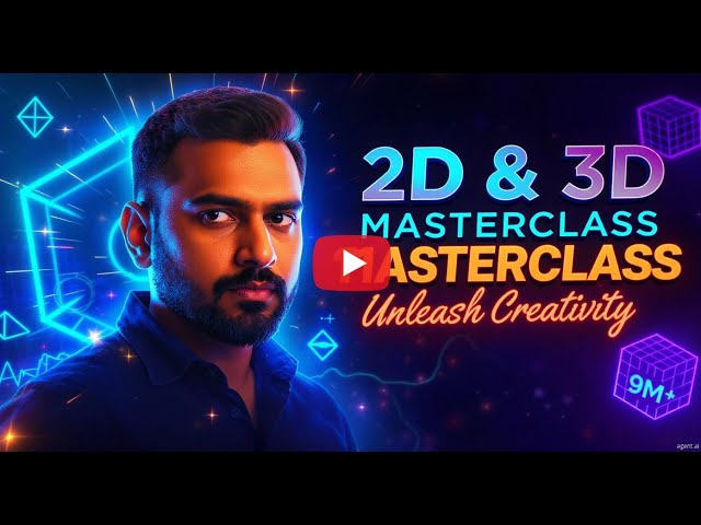 Unleash Creativity Dive into 2D & 3D Animation with HG Hem Gandhi 🎨🔥90,00,00 + VIEWS ...