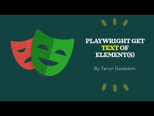 Playwright Get Text of Element