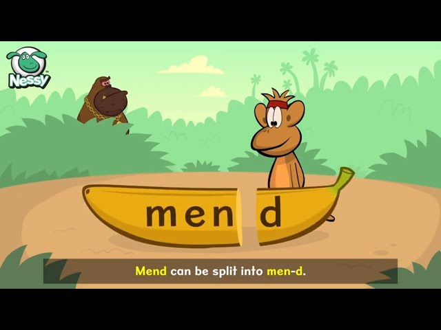 Nessy 1-Minute Spelling Strategy | Split Words Into Chunks | Learn to Spell