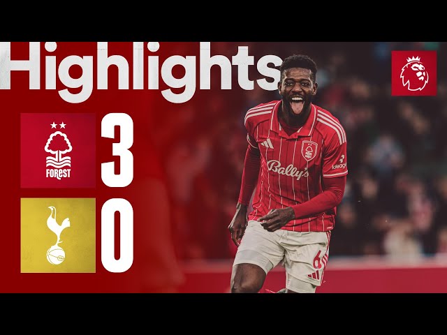 SENSATIONAL SANGARÉ STRIKE! 😱 | Nottingham Forest 3-0 Spurs | Premier League Highlights 🎬