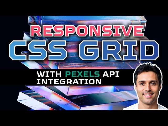 Build a Responsive Image Search App with CSS Grid & Pexels API | JavaScript Tutorial
