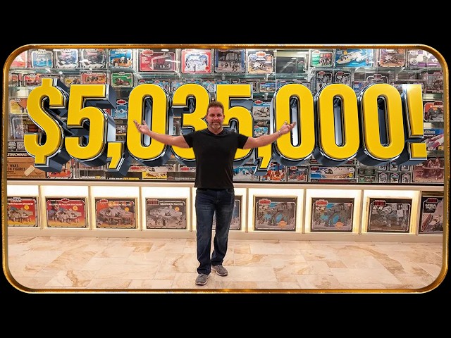 Record Breaking Vintage Toys From the Jeff Jacob Collection | Star Wars Toys