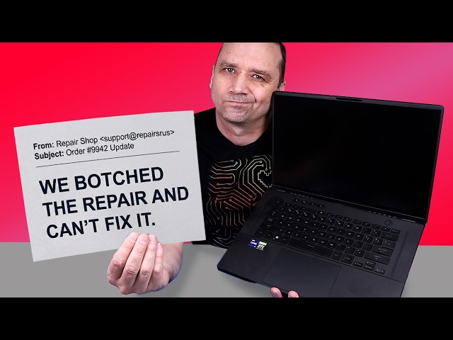They Couldn't Fix This $2,000 Laptop, Can I?