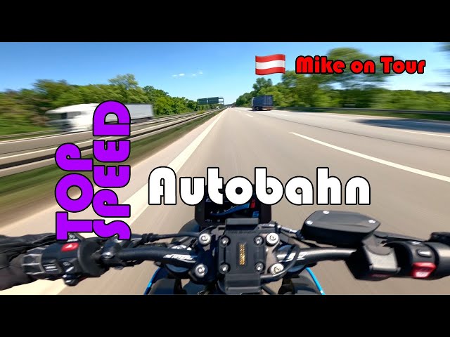 TOP SPEED BMW S1000R 2025 German Autobahn