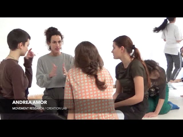 Movement Research & Creation with Andrea Amor. Professional Contemporary Dance  Program. Madrid