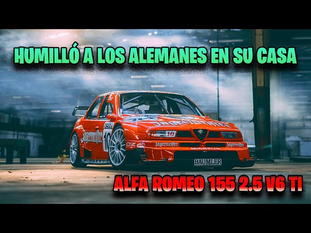 El coche Italiano que Humilló a los alemanes en su casa ALFA ROMEO 155 V6 TI | #alfaromeo #dtm