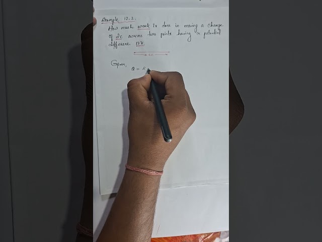 Example 12.2 ,Electricity Numerical Problems solve  step by step with Simple and Easy Method