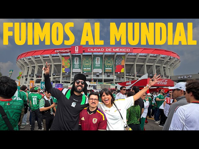 We went to the World Cup opening ceremony