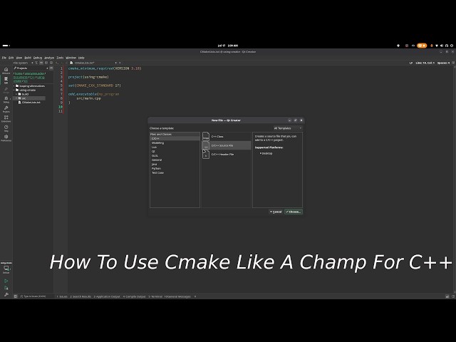 How to use cmake like a champ for c++