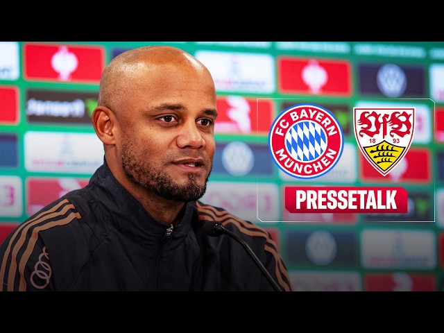 Pressekonferenz vor FC Bayern - VfB Stuttgart | DFB-Pokalfinale