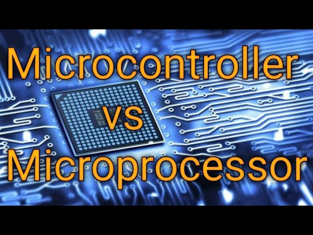 Microcontroller vs microprocessor || Microcontroller @AllinOneK5  #microcontroller  #microprocessor