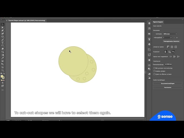 Illustrator Shape builder tool tutorial Ai