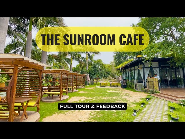 A HIDDEN Gem - The Sunroom Cafe, Dwarka - Gurgaon | Romantic Cafe in Gurgaon | Best Cafe in Gurgaon