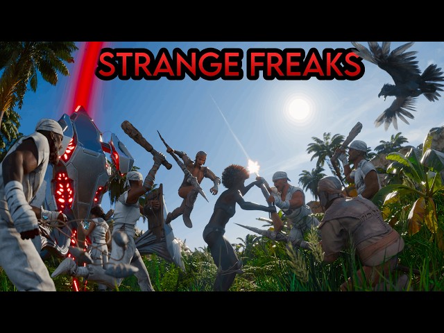 Fighting The Strangest Cheaters | Ark Survival Ascended