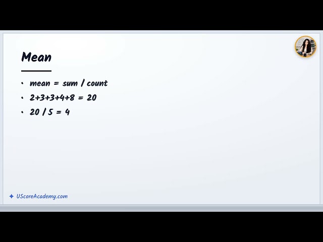 Statistical Measures: Mean, Median, Mode | Grade 6 Math | UScore Academy