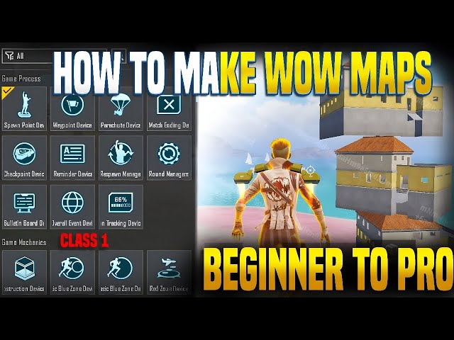 HOW TO CREATE WOW MAPS | BEGINNER TO PRO SERIES | (CLASS 1)
