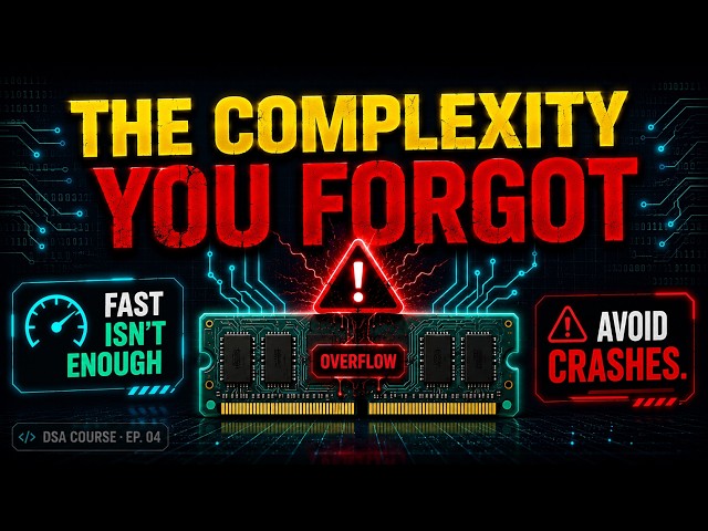 The Complexity Every Developer Forgets to Check || DSA COURSE · EP. 04