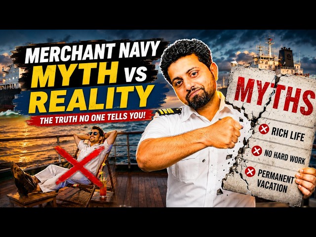 Merchant navy Myths😱 | Know this before joining Merchant Navy!!