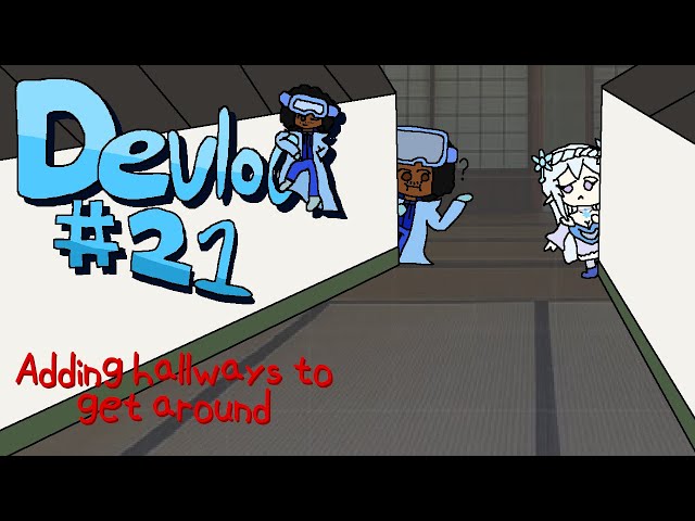What could be down there? ~ Adding Hallways - "Devlog Ep21"