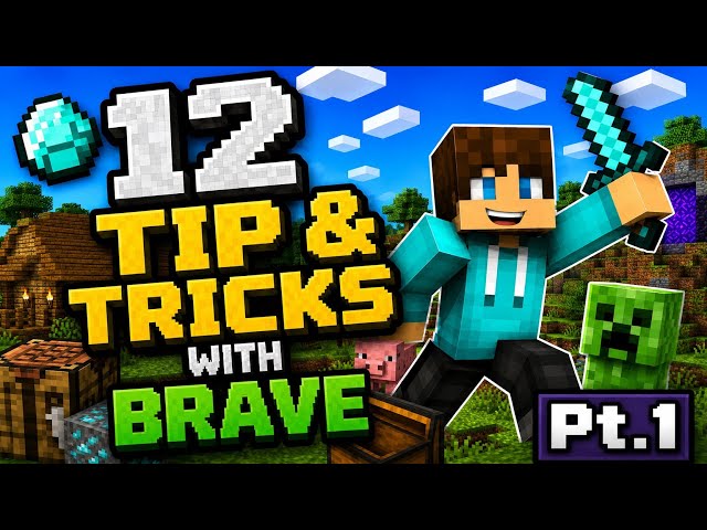 🗒️Minecraft 12 Tips & Tricks Pt.1: #1-#6🗒️
