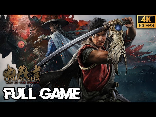 ONIMUSHA: Way of the Sword (Jap Dub) FULL Game Walkthrough - ALL Main Quests (4K60fps)