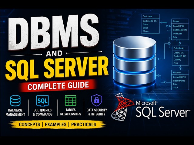 What is DBMS? | Database Management System Explained Simply | Beginner Friendly with sql server