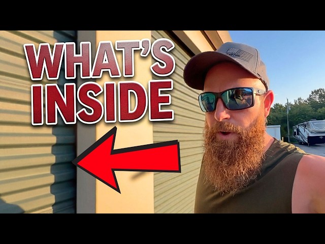 We just bought a $650 abandoned storage unit! This is what's inside!